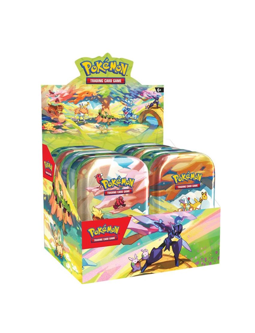 Pokémon Vibrant Paldea Mini Tins Trading Card Game, Assorted Pokémon Vibrant Paldea Mini Tins Trading Card Game, Assorted