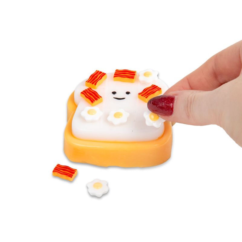 Scrunchem Sticky Tic Tac Toast Fidget Toy Pendent