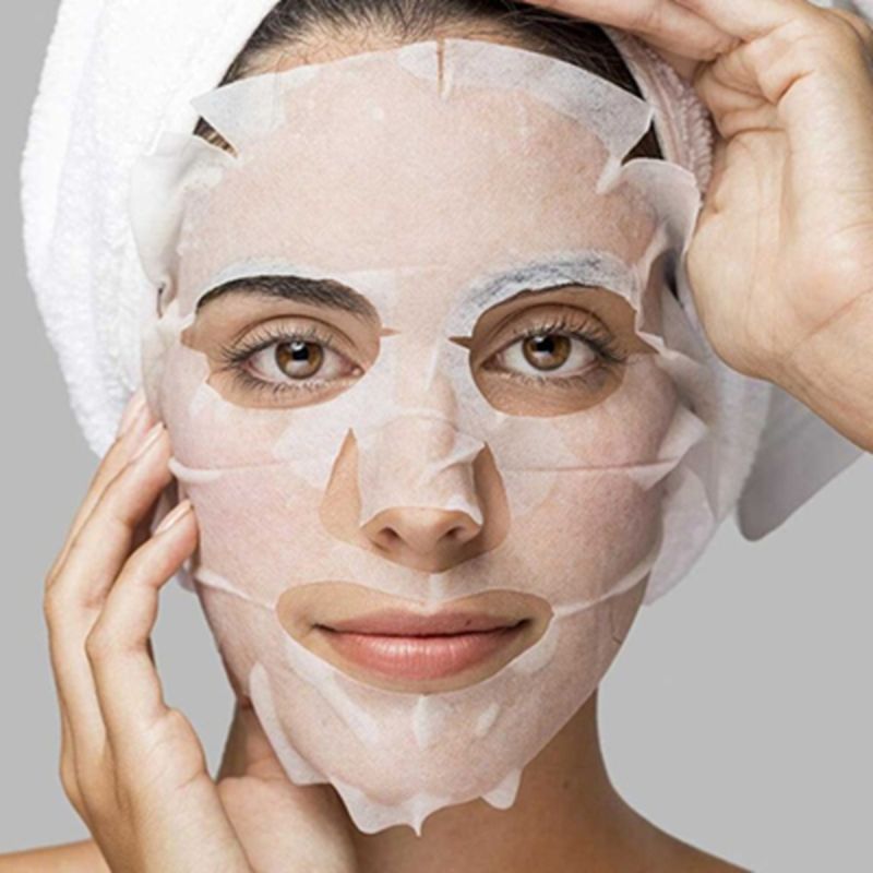Bubble T Cosmetics Face Sheet Mask Tropical With Aloe Vera & Niacin