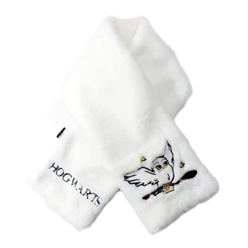 Harry Potter Hedwig White Plush Scarf