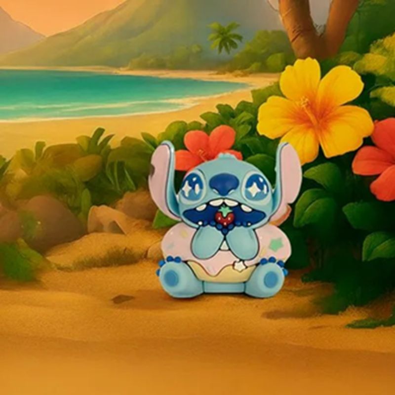 Disney Stitch Dinner Party Fridge Magnet Surprise Blind Box