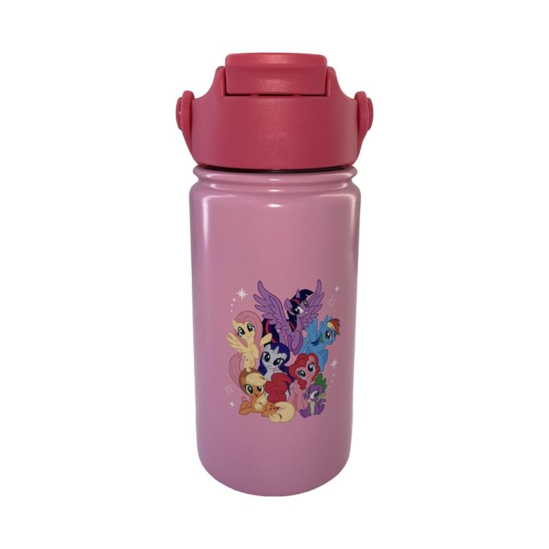 My Little Pony Stainless Steel Water Bottle & Handle 430ml