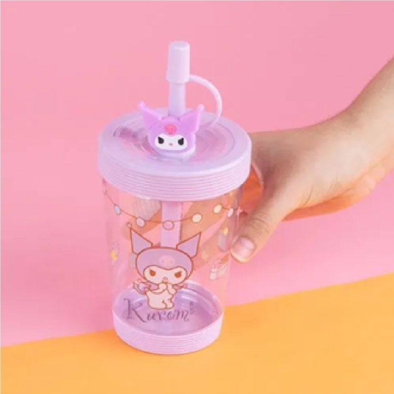 Sanrio Hello Kitty & Friends Kuromi Purple Portable Tumbler 535ml