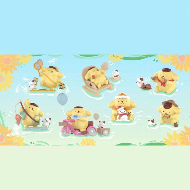 Sanrio Hello Kitty & Friends Pompompurin Childhood Four Season Surprise Blind Box
