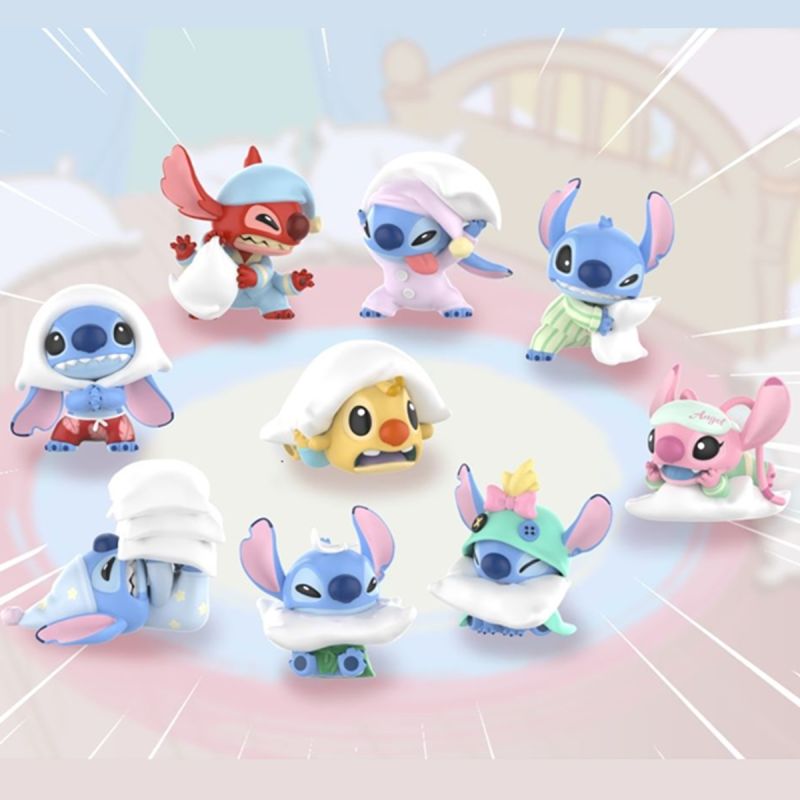 Disney Stitch Pillow Fight Collection Figure Surprise Blind Box