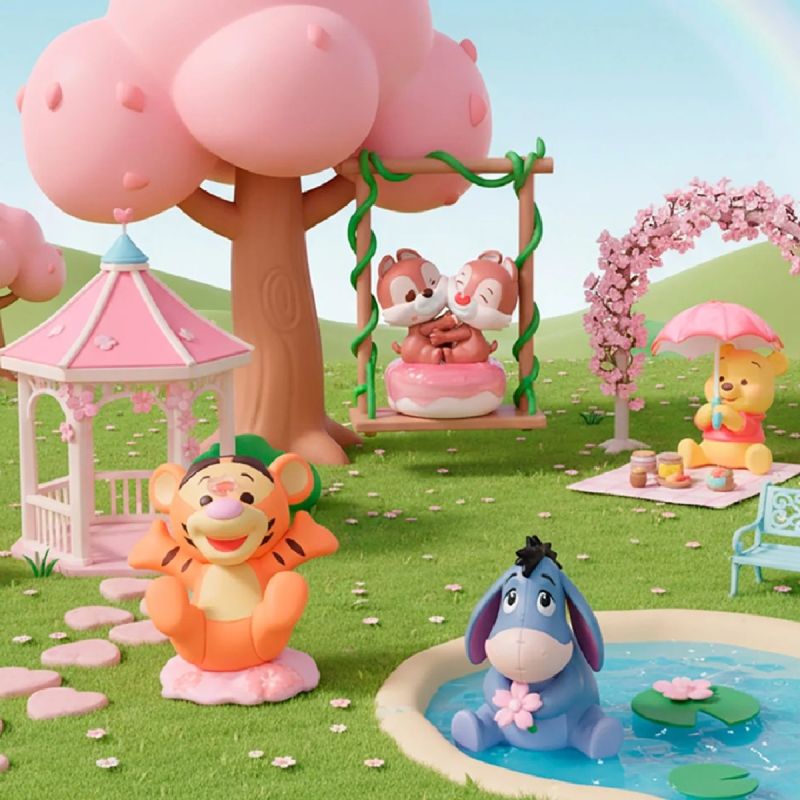 Disney Winnie The Pooh Sakura Season Collection Spring Sweetness Figure Surprise Box