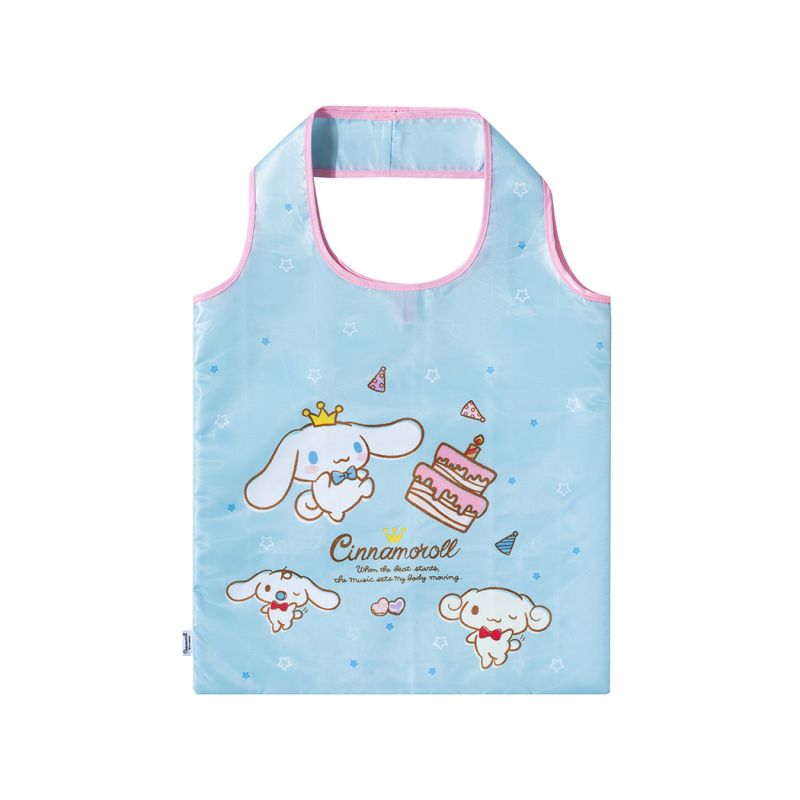 Sanrio Hello Kitty & Friends Cinanmoroll Folding Shopper Bag