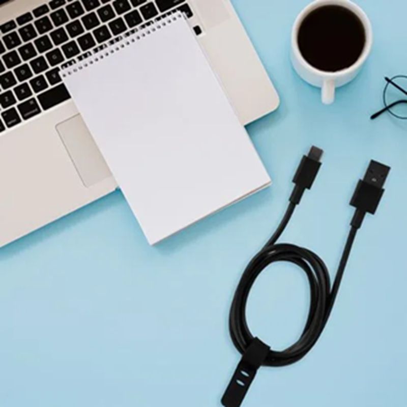 MINISO 1M Black Type-C 6A Fast Charging Cable