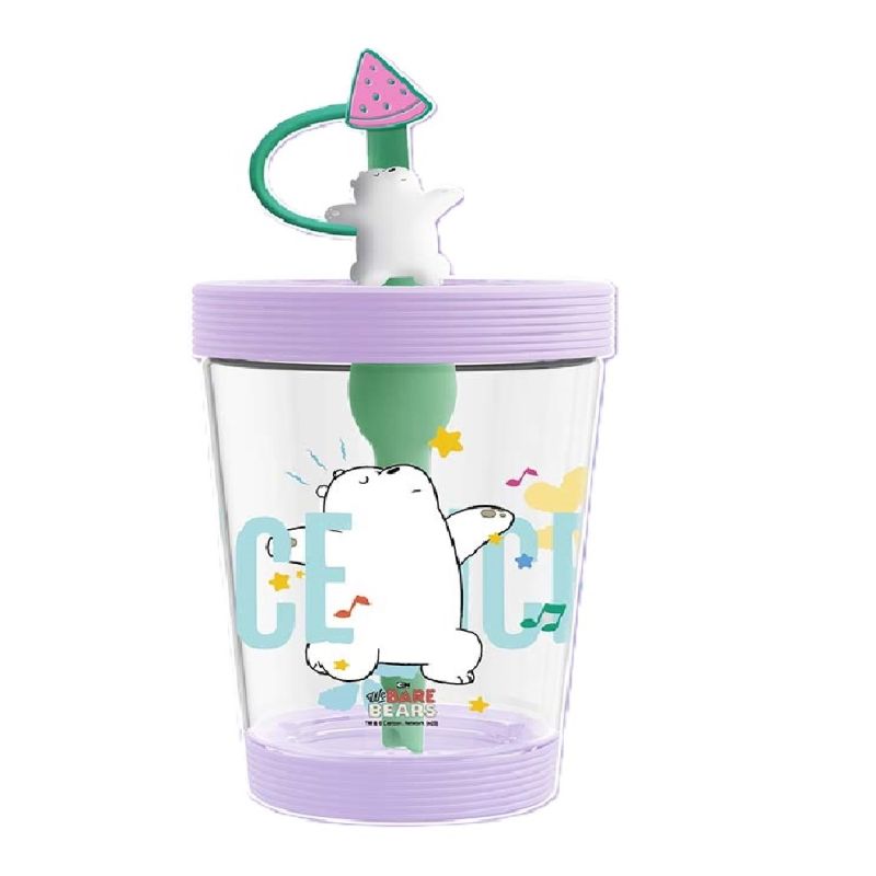 We Bare Bears Ice Bear Seaside Music Festival Tumbler 535ml