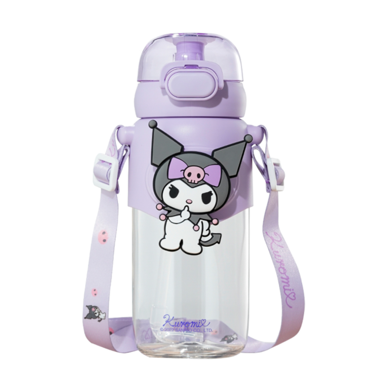 Sanrio Hello Kitty & Friends Kuromi 600ml Water Bottle