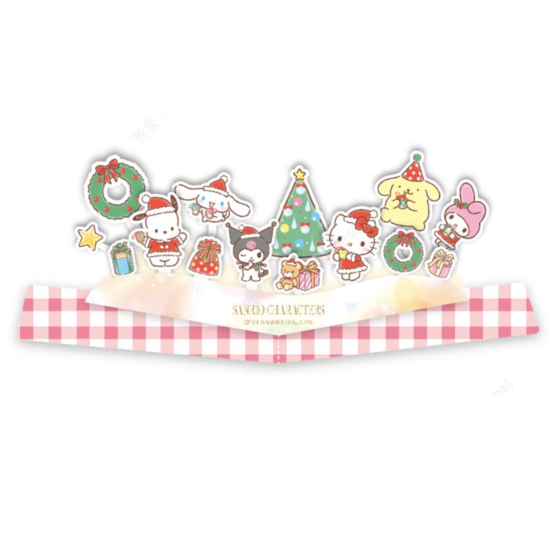 Sanrio Hello Kitty & Friends Christmas 3D Greeting Card