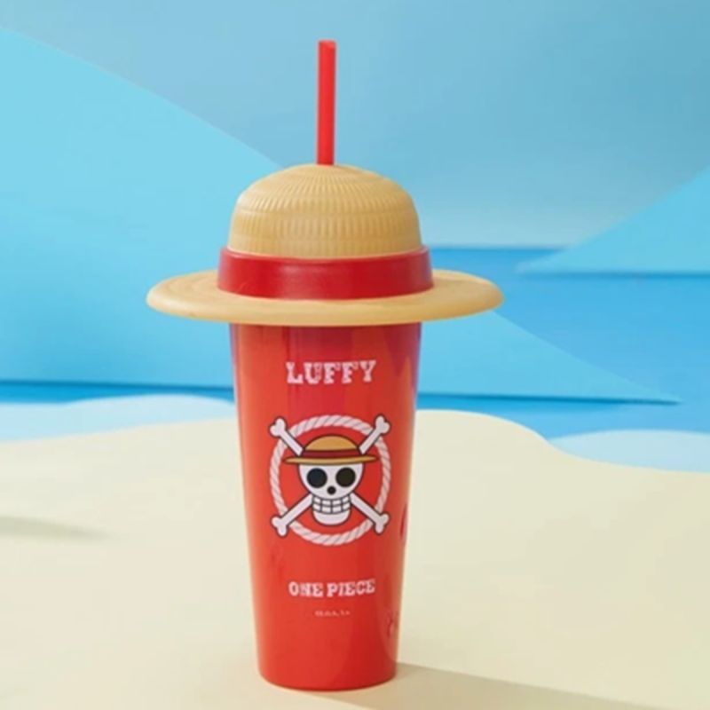 One Piece Classic Collection Luffy Plastic Tumbler With Straw 640ml