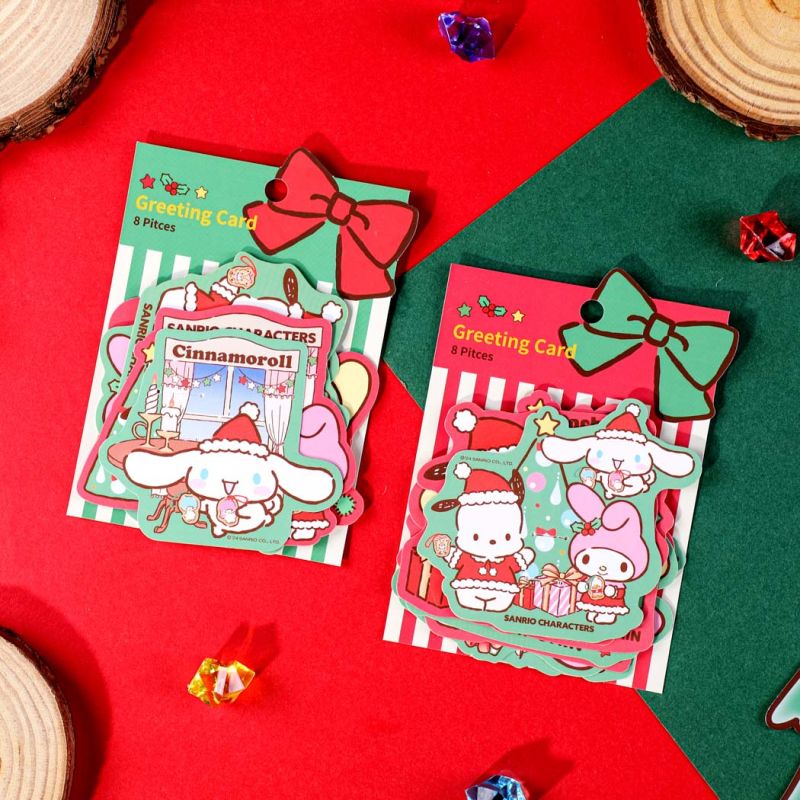 Sanrio Characters Christmas Gift Tags