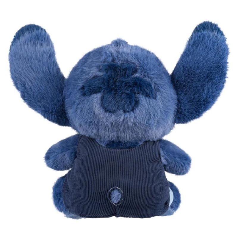 Disney Lilo & Stitch 12 Inch Stitch Sitting Dungarees Plush Soft Toy