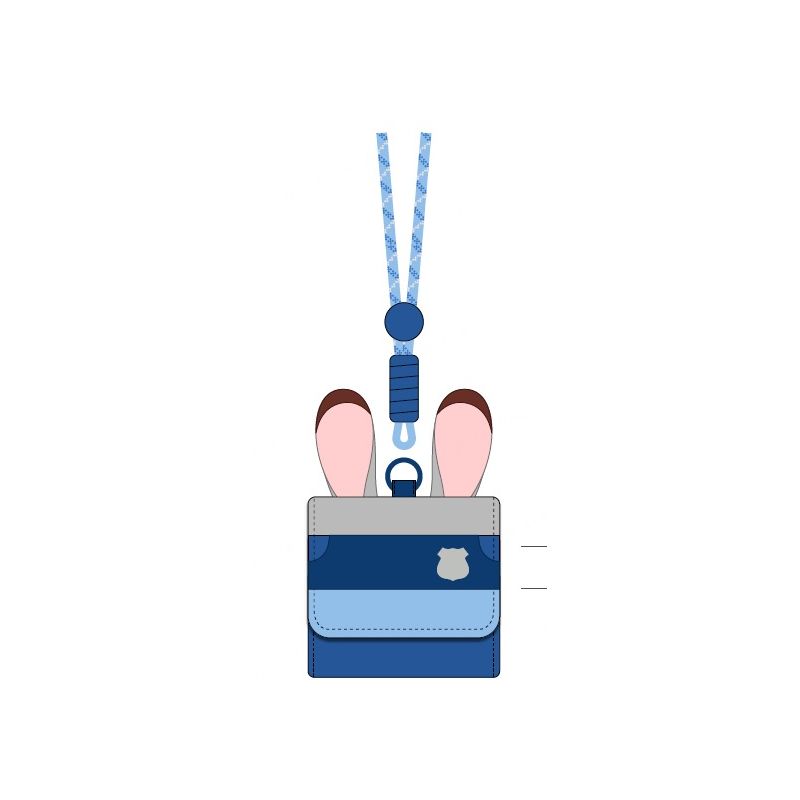 Disney Zootropolis 2 Judy Hopps Earbud Lanyard Carry Case