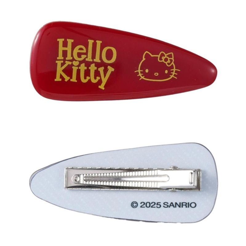Sanrio Hello Kitty & Friends Classic Collection Denim Set Of 3 Hair Clips