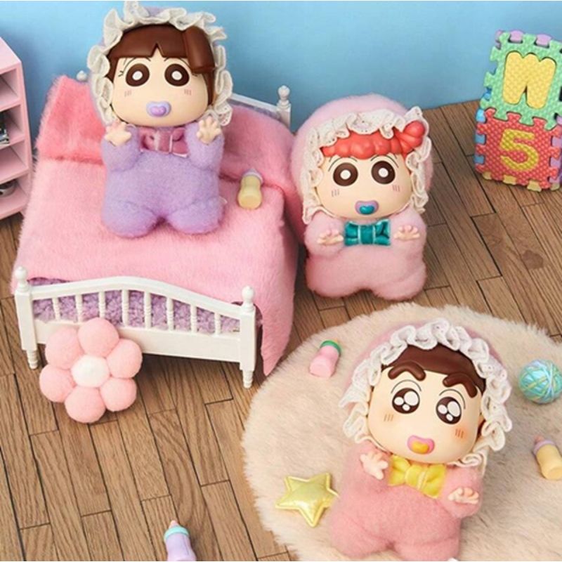 Crayon Shinchan Vinyl Plush Pendant Surprise Blind Box