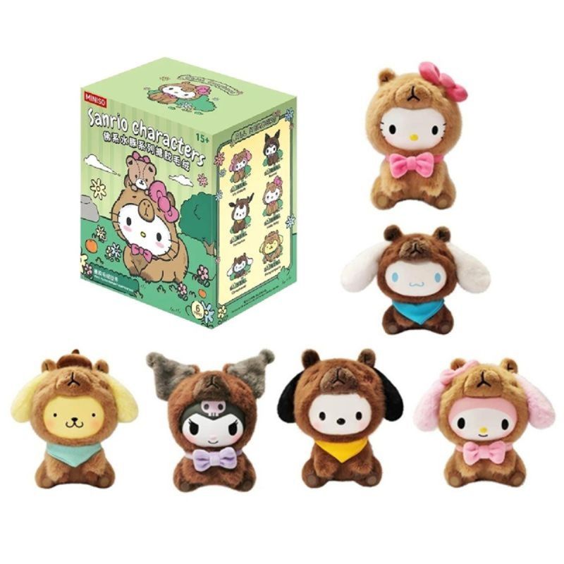 Sanrio Hello Kitty & Friends Chill Capybara Vinyl Plush Surprise Blind Box