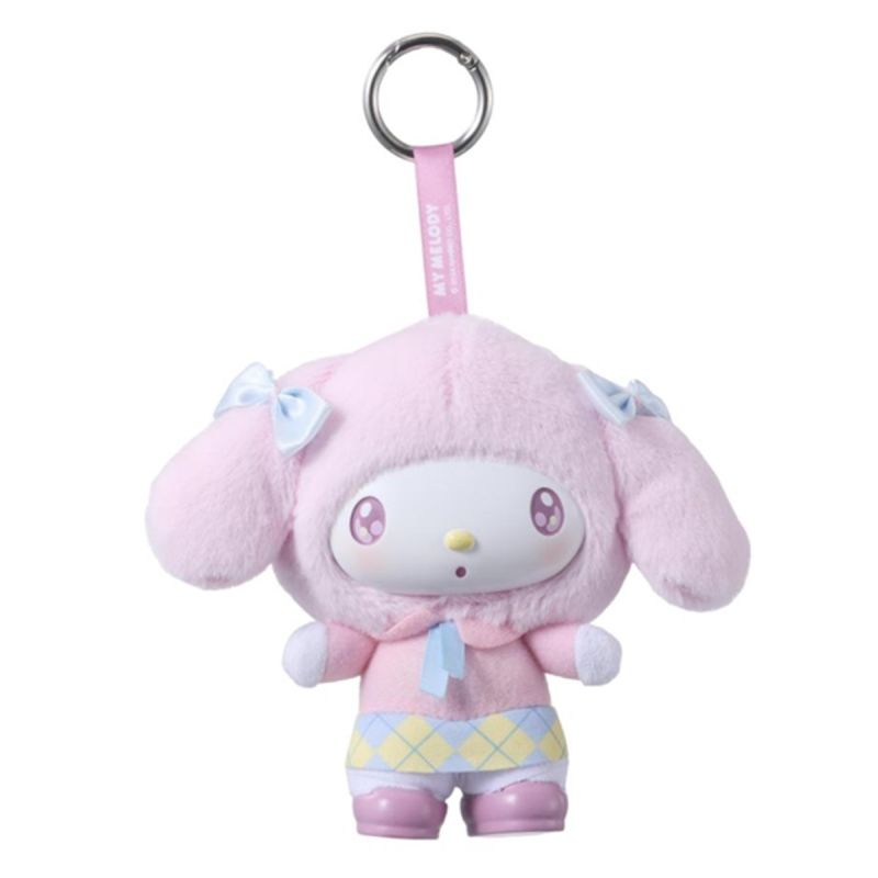 Sanrio Hello Kitty & Friends My Melody Moving Scene Vinyl Plush Pendant