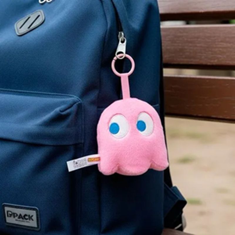Pacman Pinky 4 Inch Plush Pendant
