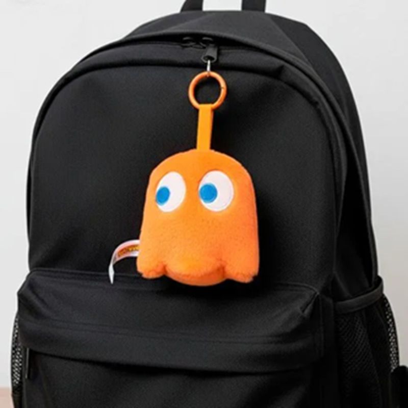 Pacman Clyde 4 Inch Plush Pendant