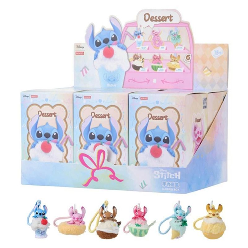 Disney Lilo & Stitch Food Collection Vinyl Plush Pendant Surprise Blind Box
