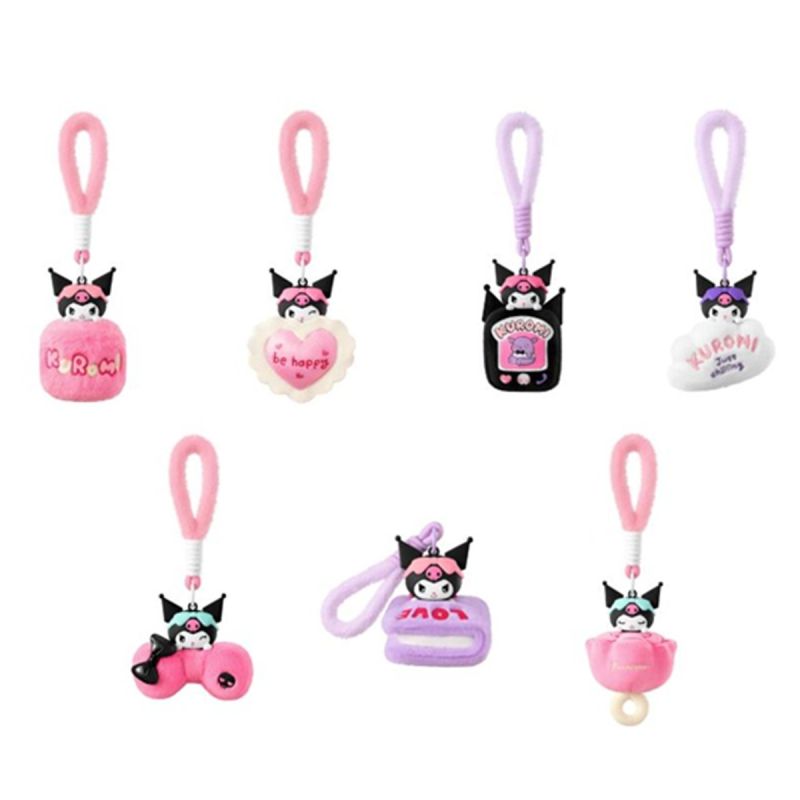 Sanrio Hello Kitty & Friends Kuromi Chilling Time Plush Pendant Surprise Blind Box