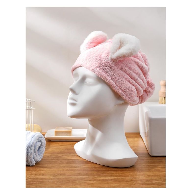 MINISO Bunny Ears Hair Drying Towel