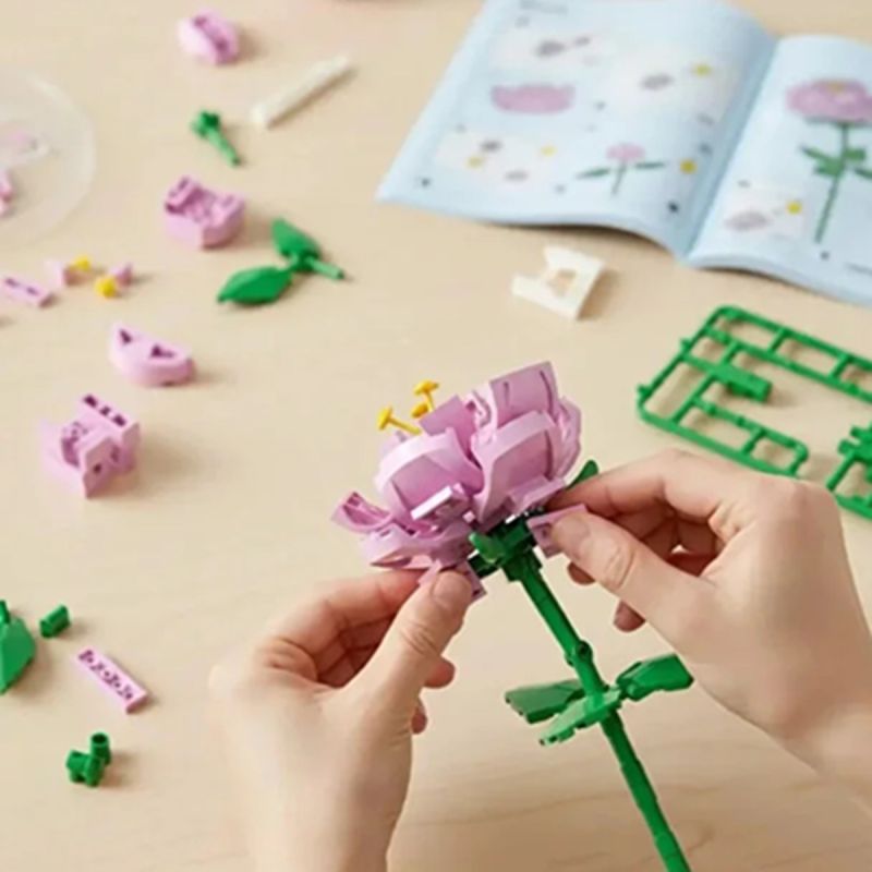 MINISO Multiflora Rose Building Blocks