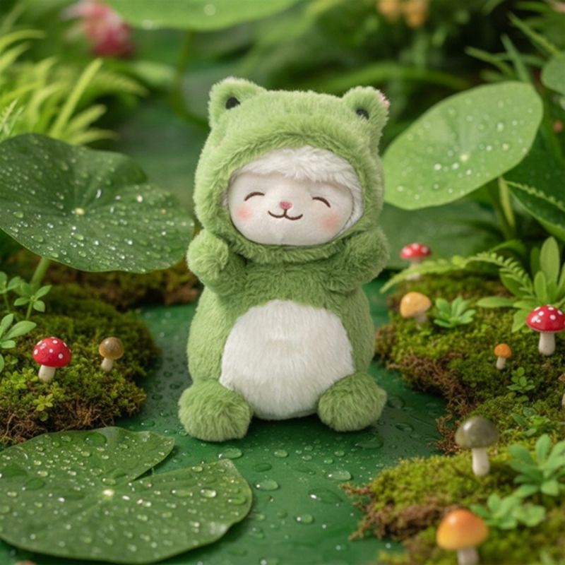  MINISO Lamb Baa Series Frog 10 Inch Plush Soft Toy