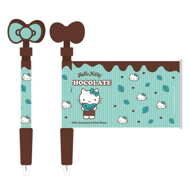 Sanrio Hello Kitty & Friends Chocolate Collection Black 0.5mm Gel Pen