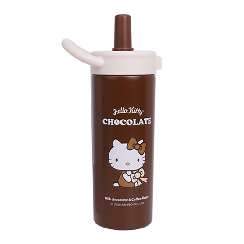 Sanrio Hello Kitty & Friends Chocolate Series Double Wall Stainless Steel Water Bootle 500ml