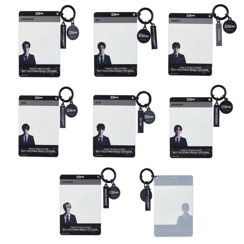 Enhypen Portrait Collection Transparent Card Pendant Surprise Character