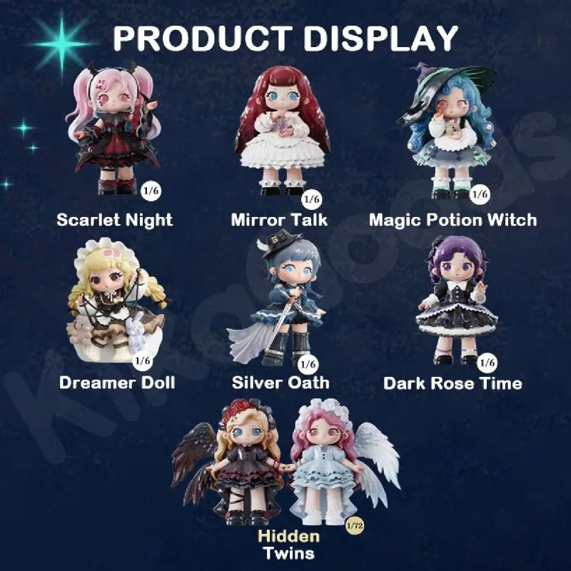 Here Toy Ziyuli Ghostly Spiritual Power Series Figure Blind Box