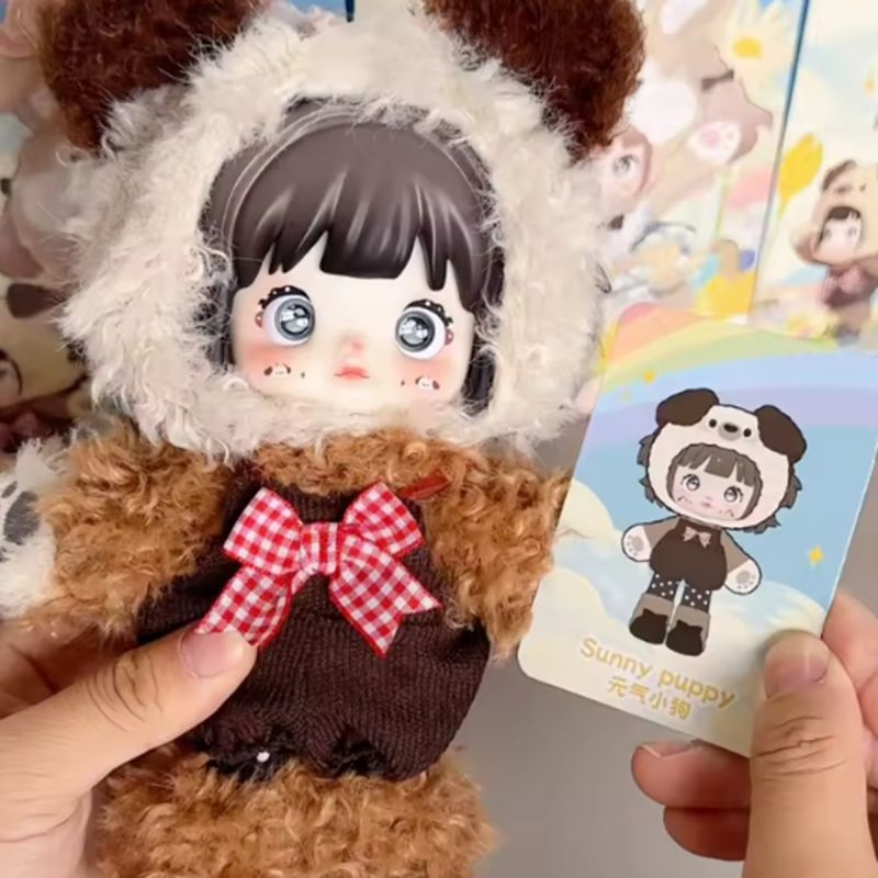 Top Toy X Sure Fun Nommi Forest Kingdom 5 Joint Articulated Series 25cm Vinyl Plush Blind Box