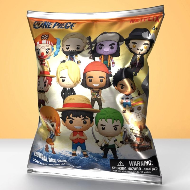 One Piece Netflix Live Action Series 1 Bag Clips 2.5 Inch Figure Surprise Blind Bag