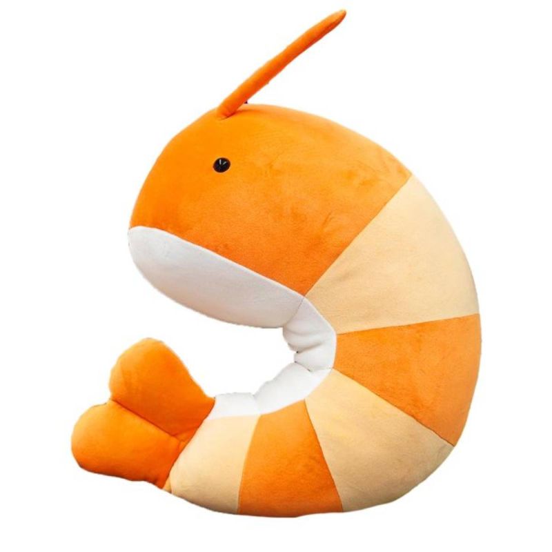 Vegipet Prawn 19 Inch Plush Pillow