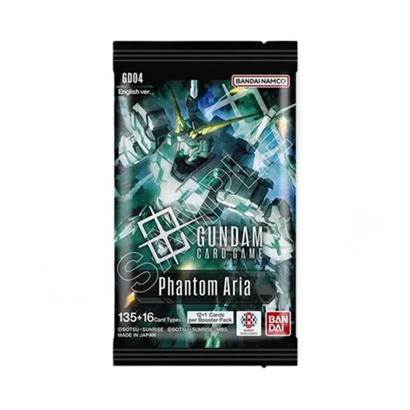 Bandai Namco Gundam Trading Card Game GD04 Phantom Aria Booster Pack