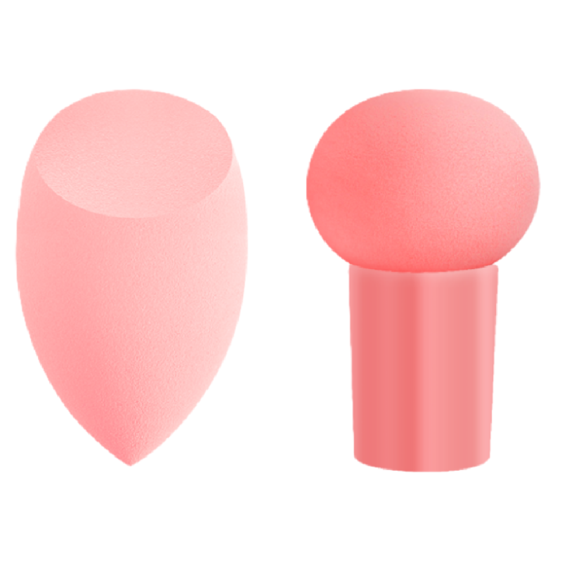 MINISO Peach Pink Makeup Puff Sponge 
