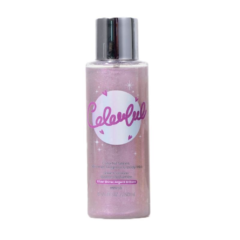 Colorful Series Shimmer Silver Shine Fragrance Body Mist 250ml