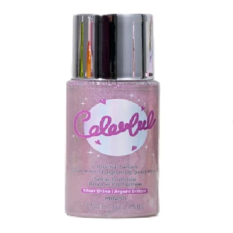 Colourful Series Shimmer Fragrance Body Mist Silver Shine 75ml