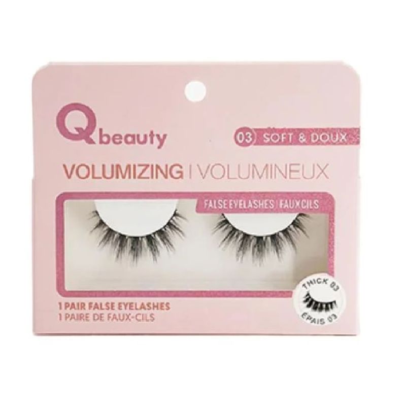 Qbeauty Volumising 1 Pair Thick False Eyelashes 03