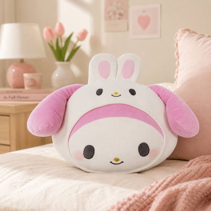 Sanrio Hello Kitty & Firends My Melody Head Shaped Pillow