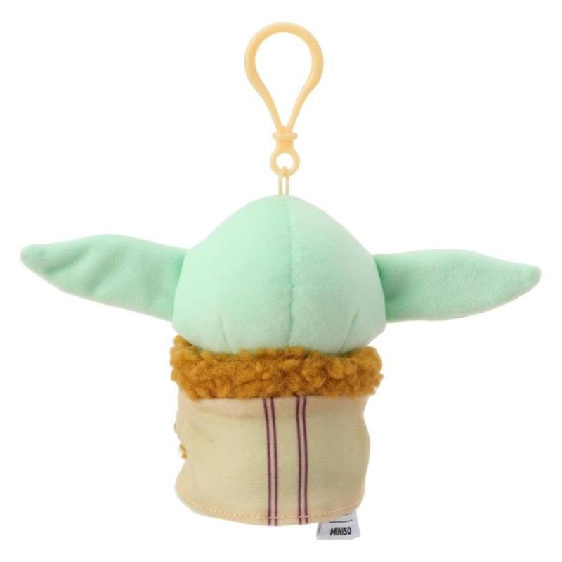 Star Wars Collection 4 Inch Plush Pendant Grogu Eating Macaro