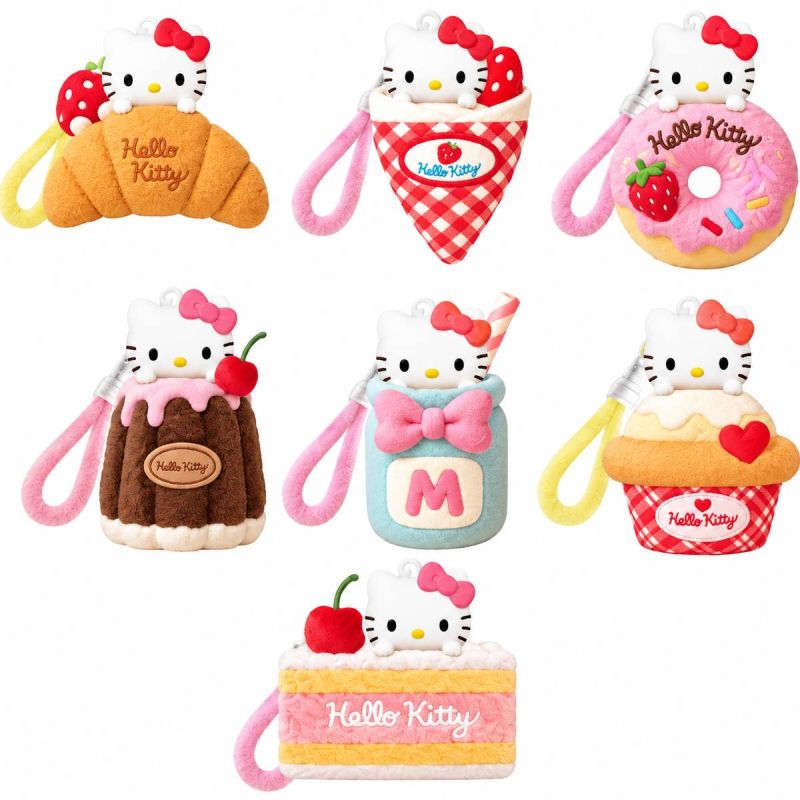 Sanrio Hello Kitty & Friends Baking Plush Pendant Surprise Box