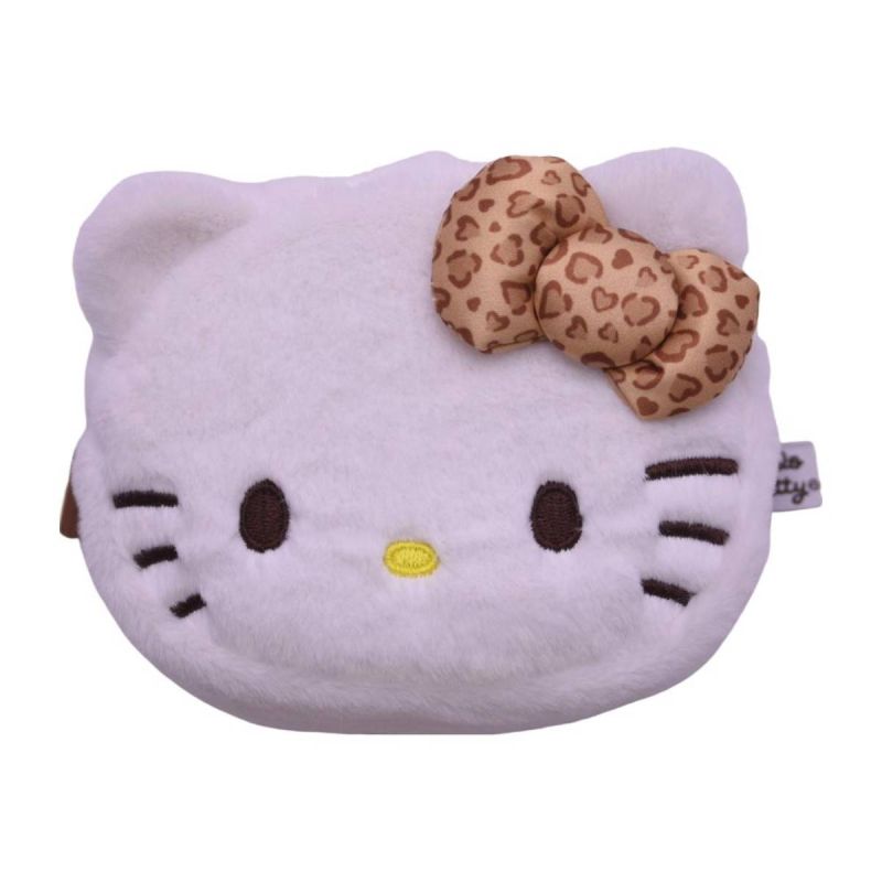Sanrio Hello Kitty & Friends Leopard Print Bowknot Coin Purse