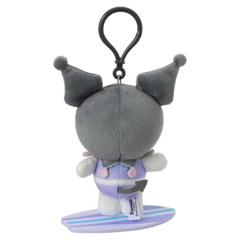 Sanrio Hello Kiity & Friends Kuromi Jump into Summer 5 Inch Plush Pendant