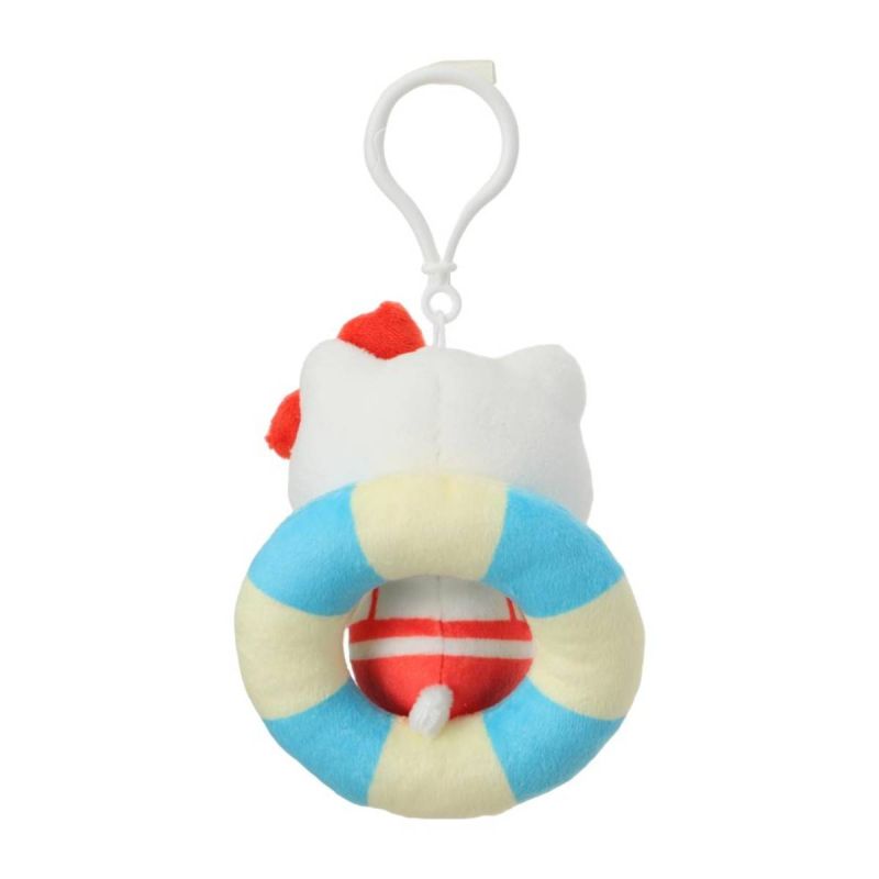 Sanrio Hello Kitty & Friends Jump into Summer 5 Inch Inflatable Ring Plush Pendant