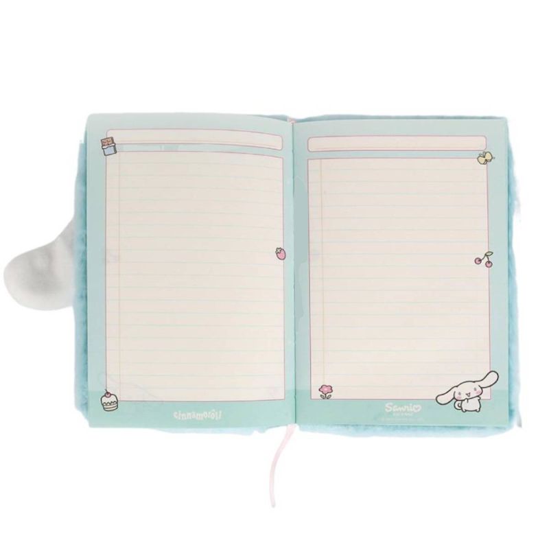 Sanrio Hello Kitty & Friends Sanrio Cinnamoroll  80 Pages A5 3D Plush Notebook