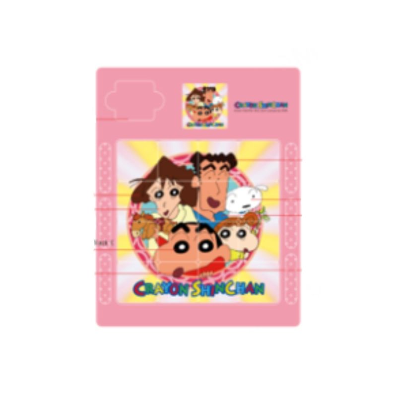 Crayon Shinchan Pink Klotski Puzzle